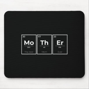Tapis De Souris Table périodique Science amusante Fête des mères A