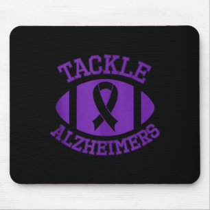 Tapis De Souris Tackle alzheimer's lutte contre la fin soutien moi