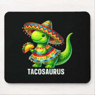 Tapis De Souris Tacosaurus taco dinosaure dino cinco de mayo garço