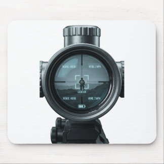 Tapis De Souris Tactical Sniper Scope FPS Gamer Graphic