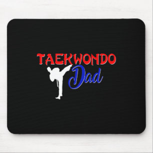 Tapis De Souris Taekwondo Dad Shirt Tae Kwon Do Martial Arts Faune
