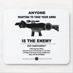 Tapis De Souris Taking Arms - 2nd Amendment