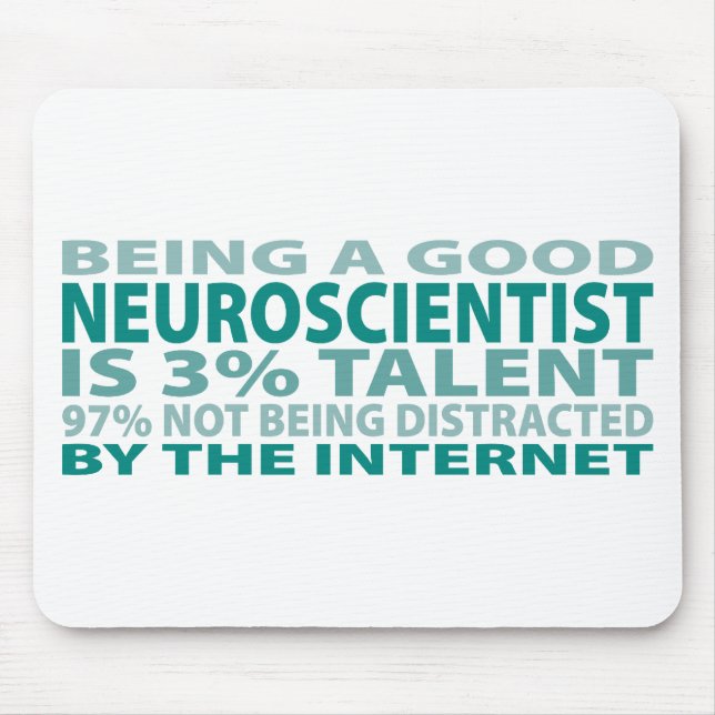 Tapis De Souris Talent du neurologiste 3% (Devant)