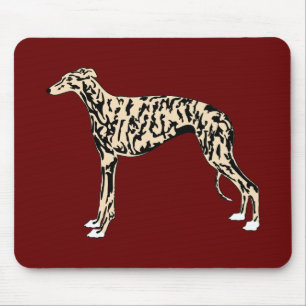 Tapis De Souris Tan Brindle Greyhound