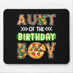 Tapis De Souris Tante du garçon garçon d'anniversaire amateur de p