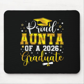 Tapis De Souris Tante fière d'un étudiant diplômé de la promotion