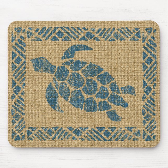 Tapis De Souris Tapa Mousepad de Honu (Devant)