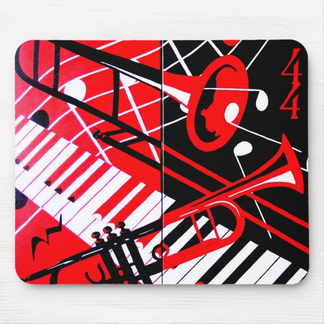 Tapis De Souris Tapis de souris, trombone/trompette (Devant)