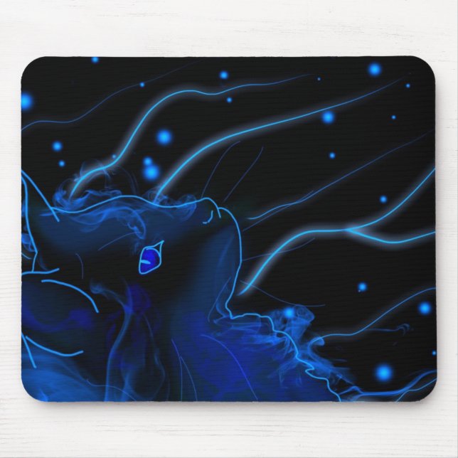 Tapis De Souris Tapis souris maine coon néon (Devant)
