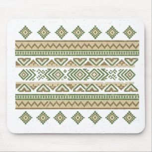 Tapis De Souris Tapisserie Ikat Terrien