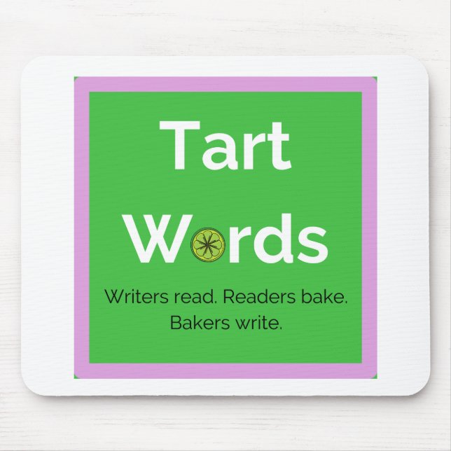 Tapis De Souris Tart Words Pad (Devant)