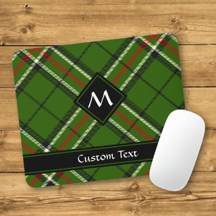 Tapis De Souris Tartan Vert, Noir, Rouge et Blanc