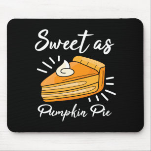 Tapis De Souris Tarte à la citrouille de Thanksgiving douce comme