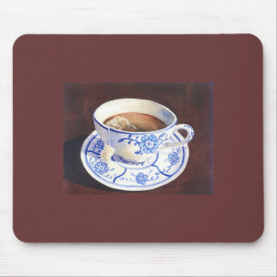 Tapis De Souris Tasse de thé et soucoupe