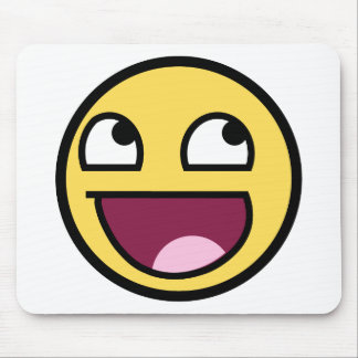 Tapis De Souris tasse heureuse de visage