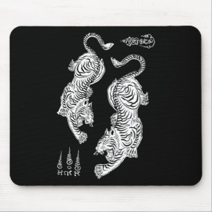Tapis De Souris Tatouage asiatique Sak Yant Muay Thai Kickboxing T