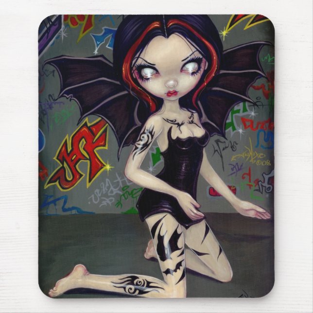 Tapis De Souris Tatouage tribal Mousepad féerique urbain de (Devant)