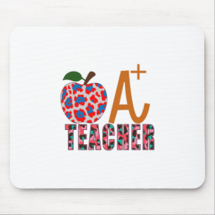 Tapis De Souris Teacher Art Apple A Plus Teacher