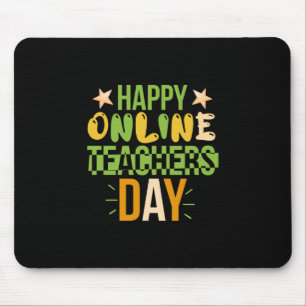 Tapis De Souris Teacher Art Happy Online Teacher Day