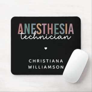 Tapis De Souris Technicien d'anesthésie personnalisée Technique d'