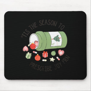 Tapis De Souris Technicien en pharmacie Noël Diplômé en pharmacie