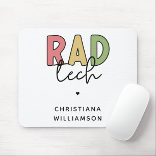 Tapis De Souris Technologue radiologique sur mesure Rad Tech Radio