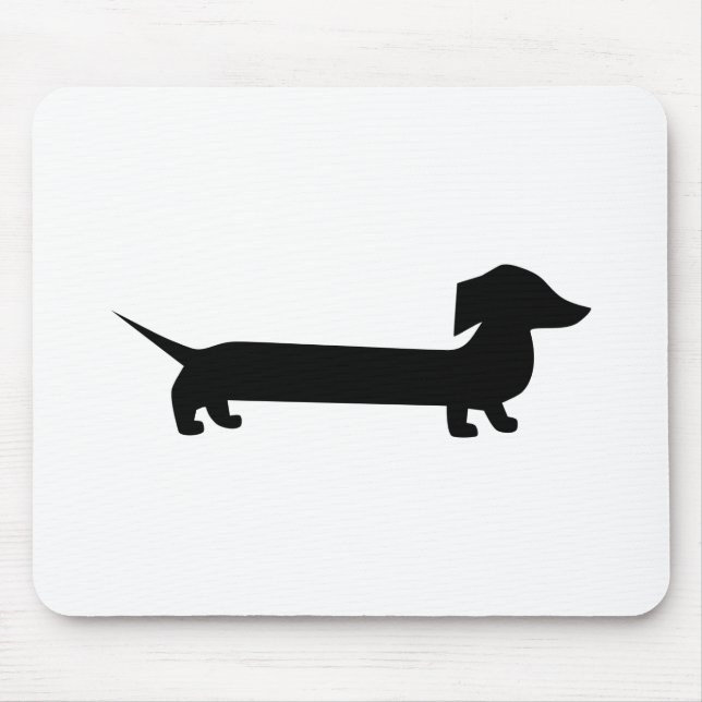 Tapis De Souris Teckel mignon (Devant)