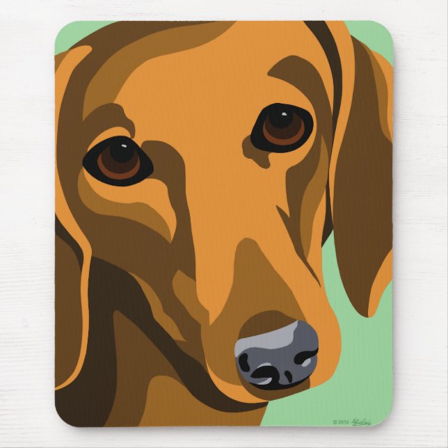 Tapis De Souris Teckel Mousepads (Devant)