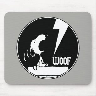 Tapis De Souris Tee - shirt Snoopy Howling