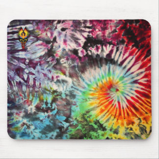 Tapis De Souris Teinture arc-en-ciel