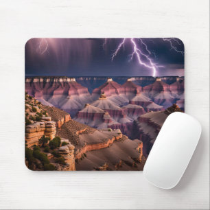Tapis De Souris Tempête Au-Dessus Du Grand Canyon