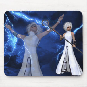 Tapis De Souris Tempête de foudre - Imaginaire/Anime Mousepad