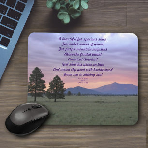 Tapis De Souris Tempête Pittoresque Personnalisée Au-Dessus De La 