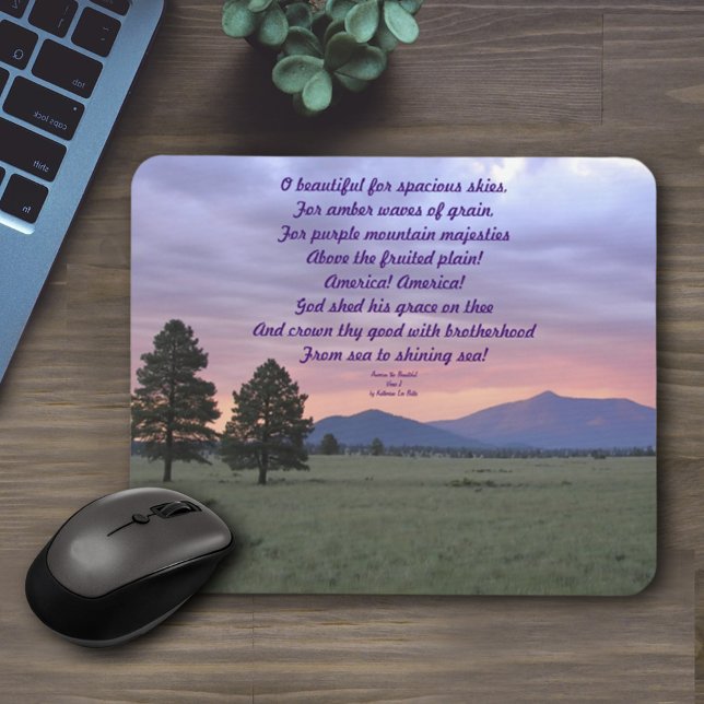 Tapis De Souris Tempête Pittoresque Personnalisée Au-Dessus De La  (Créateur téléchargé)