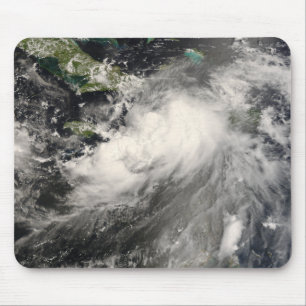 Tapis De Souris Tempête tropicale Gustav en mer des Caraïbes