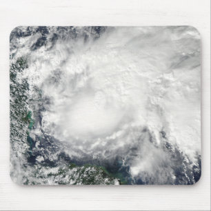Tapis De Souris Tempête tropicale IDA en mer des Caraïbes