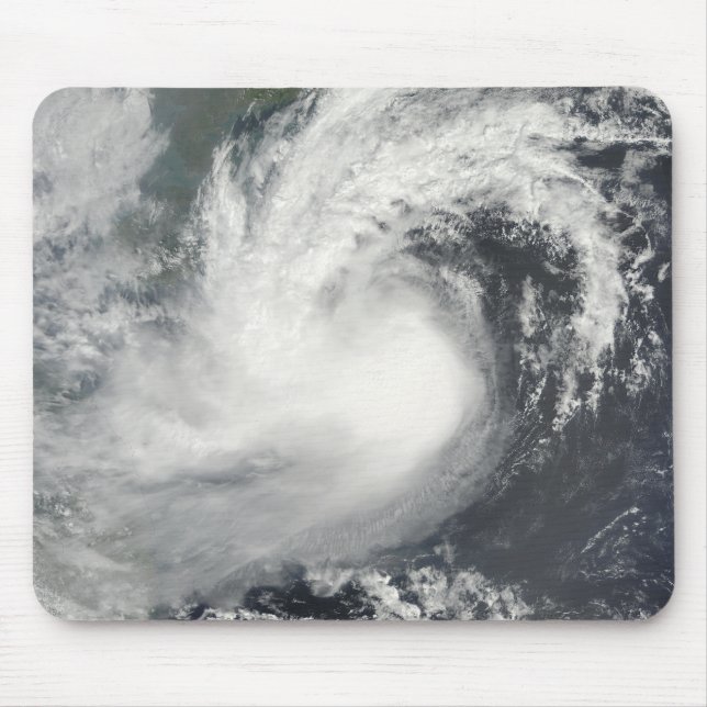 Tapis De Souris Tempête tropicale Parme approchant la Chine et le  (Devant)