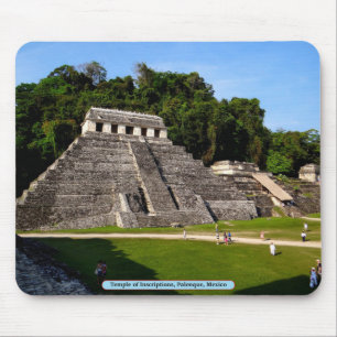 Tapis De Souris Temple des Inscriptions, Palenque, Mexique