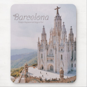 Tapis De Souris Temple d'Espagne de Barcelone Expiatori del Sagrat