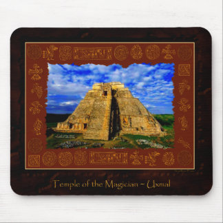 Tapis De Souris Temple du Magicien Mayan cadeau article