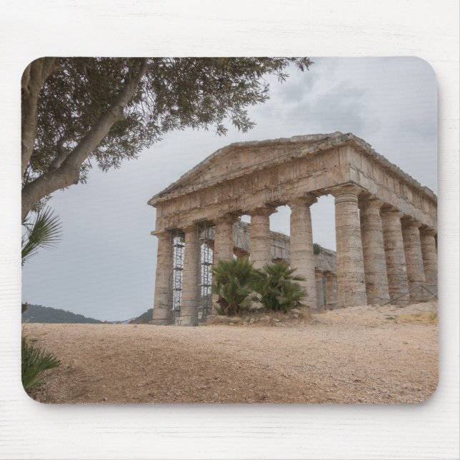 Tapis De Souris Temple grec chez Segesta, Sicile (Devant)