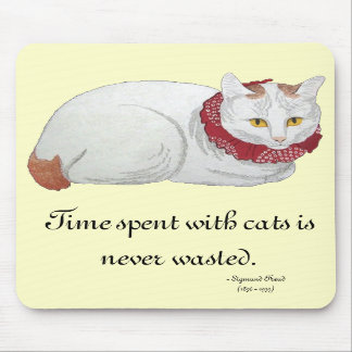 Tapis De Souris Temps Mousepad de chat