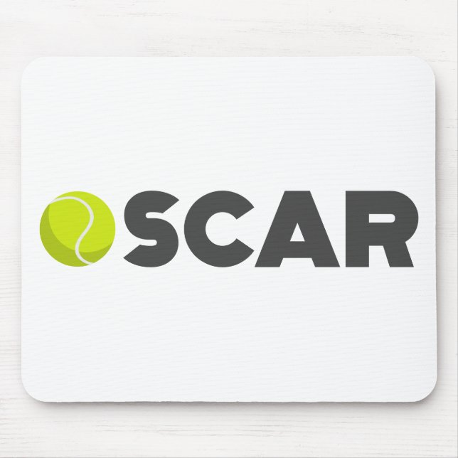 Tapis De Souris Tennis d'Oscar (Devant)