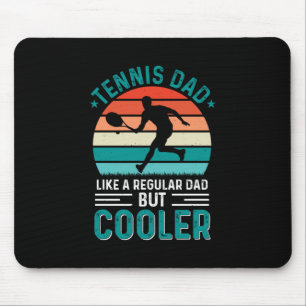 Tapis De Souris Tennis Papa Retro Sunset