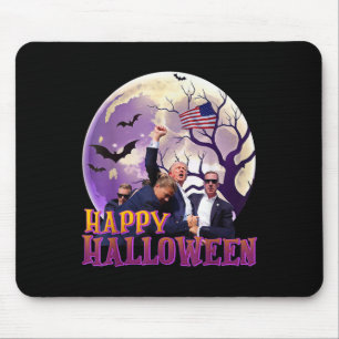 Tapis De Souris Tentative d'inflation de Trump Photo Joyeux Hallow