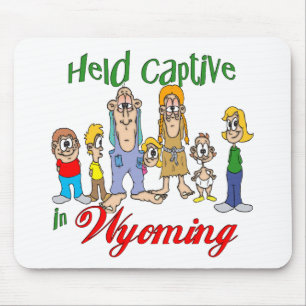 Tapis De Souris Tenu captif dans le Wyoming