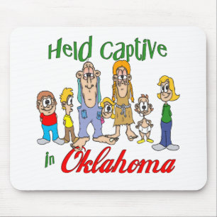 Tapis De Souris Tenu captif dans OKlahoma
