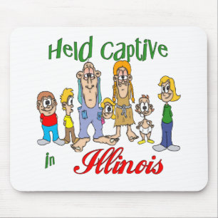 Tapis De Souris Tenu captif en Illinois
