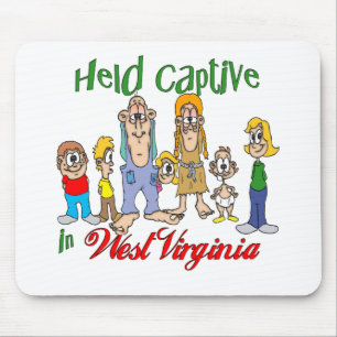 Tapis De Souris Tenu captif en Virginie-Occidentale
