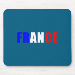 Tapis De Souris Tenue avec drapeau de France Jersey français Desig